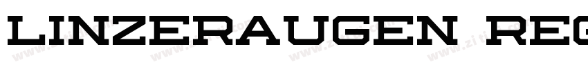 LinzerAugen Regular字体转换